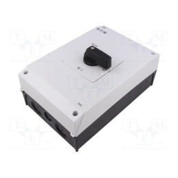 1 pcs x EATON ELECTRIC - P3-63/I4/N - Switch-disconnector, Poles: 3+N, on panel, 63A, P, IP65, -25÷40°C