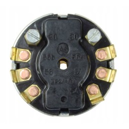 Ignition switch with key, metal Zetor nut