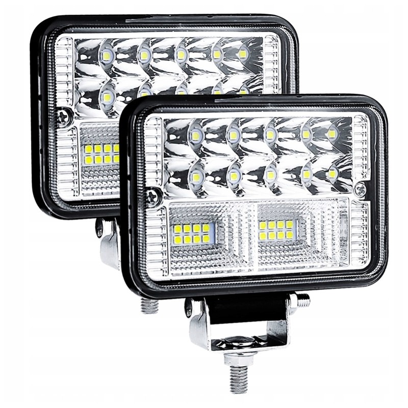 2 x halogen 26 led 78w work lamp 12v 24v