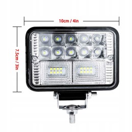 2 x halogen 26 led 78w work lamp 12v 24v