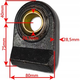 End of rear link joint 28 7mm Ursus C 385