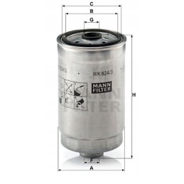 Mann fuel filter hyundai accent iii mc