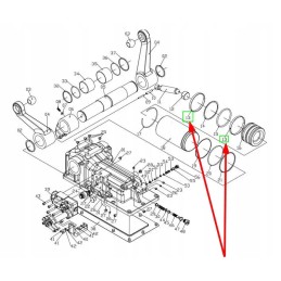 Tb3c551010016 plastic piston guide ring