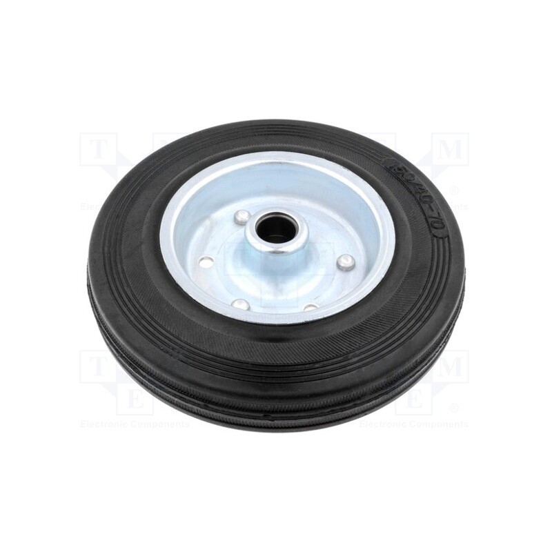 1 pcs x ELESA+GANTER - 450016 - Transport wheel, Ø: 150mm, W: 40mm, Dyn.load: 1700N, Rol.load: 1000N