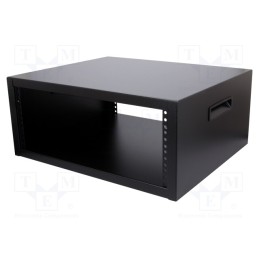 1 pcs x HAMMOND - RCBS1900717BK1 - Enclosure: 19' standard, 4U, Enclos.mat: steel, Y: 455mm, X: 533mm