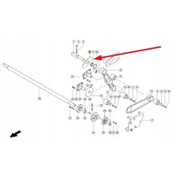 552508 0 screen frame rocker seal