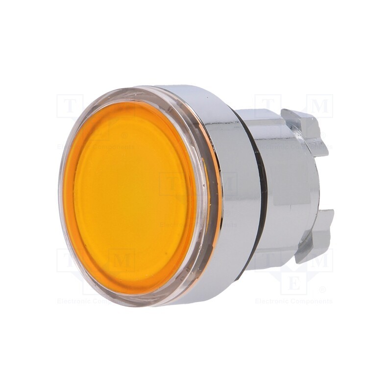 1 pcs x SCHNEIDER ELECTRIC - ZB4BW353 - Switch: push-button, 22mm, Stabl.pos: 1, orange, IP66, flat, Pos: 2