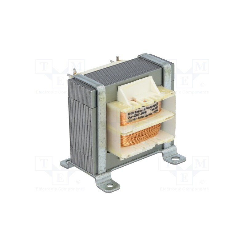 1 pcs x INDEL - TS 4/011 - Transformer: mains, 4VA, 230VAC, 9V, 9V, 220mA, 220mA, Leads: for PCB