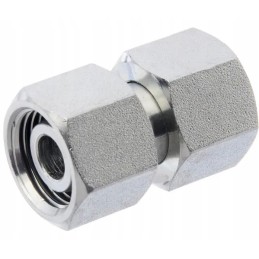 Snv12lgp straight connector with nuts m18x1 5 12l
