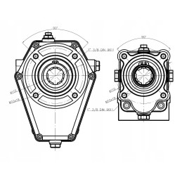 Small-sized multiplier with a PTO capacity of 19 liters min