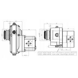 Small-sized multiplier with a PTO capacity of 19 liters min