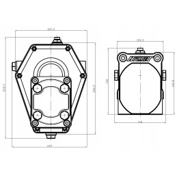 Small-sized multiplier with a PTO capacity of 19 liters min