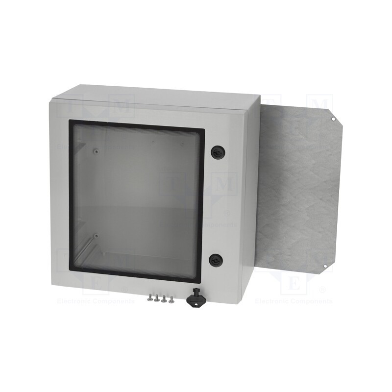 1 pcs x FIBOX - ARCA 404021W - Enclosure: wall mounting, X: 400mm, Y: 400mm, Z: 210mm, ARCA, grey
