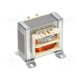1 pcs x INDEL - TS 25/010 - Transformer: mains, 25VA, 230VAC, 12V, 2A, Leads: solder lugs, IP00