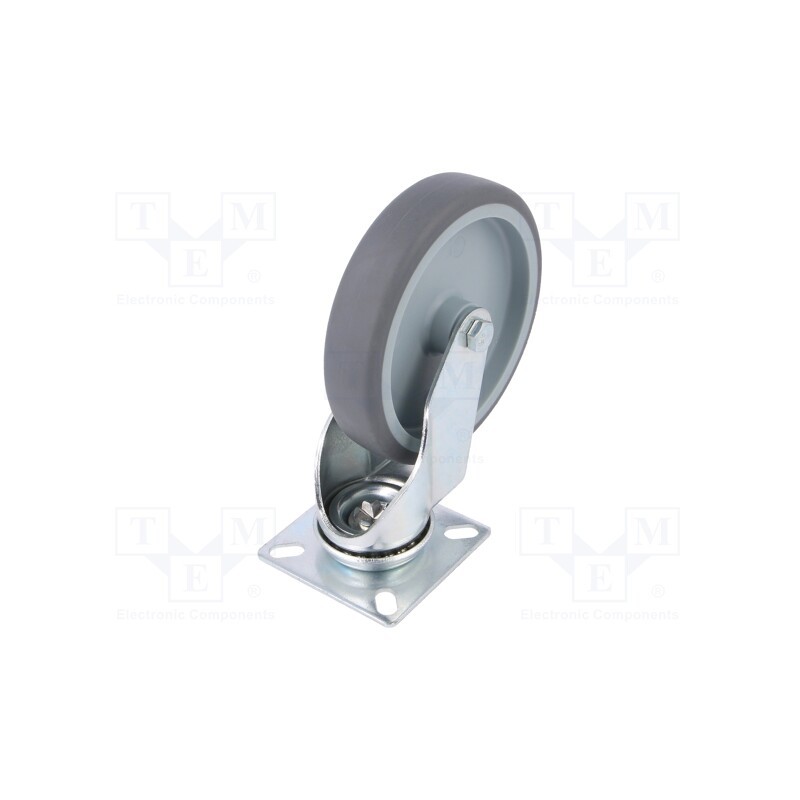 1 pcs x RADER - KPA-TPA 125S - Transport wheel, Ø: 125mm, W: 27mm, H: 157mm, torsional, 120kg, TPA