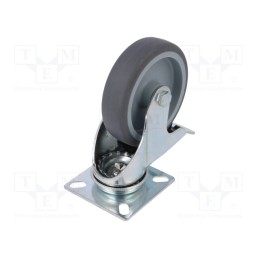 1 pcs x RADER - KPA-TPA 100S-HC - Transport wheel, Ø: 100mm, W: 27mm, H: 134mm, torsional with lock