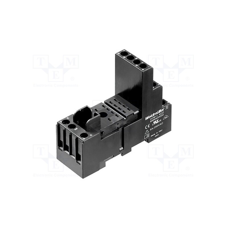 1 pcs x WEIDMu00dcLLER - 8869400000 - Socket, PIN: 8, 12A, 240VAC, H: 61.5mm, W: 28mm, screw terminals