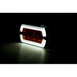 Combined front lamp 32 LED neon flasher Horpol