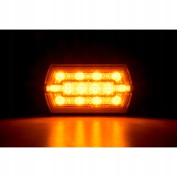 Combined front lamp 32 LED neon flasher Horpol