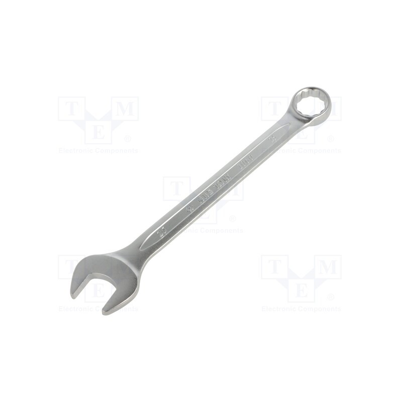 1 pcs x KING TONY - 1060-25 - Wrench, combination spanner, 25mm, Chrom-vanadium steel, L: 295mm