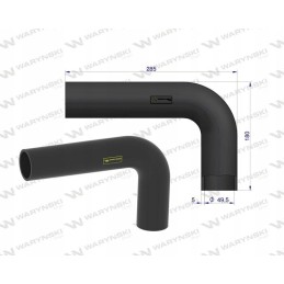 Radiator hose 3382977m1 massey ferguson warynski