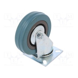1 pcs x RADER - CKPA-PG 100S - Transport wheel, Ø: 100mm, W: 25mm, H: 130mm, torsional, 65kg, PG