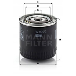 Mann jeep commander xk oil filter