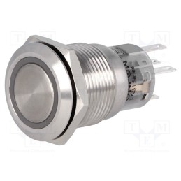 1 pcs x ONPOW - LAS1-AGQ-11ZE/B/24V - Switch: vandal resistant, Pos: 2, SPDT, 0.5A/220VAC, 1A/24VDC, IP67