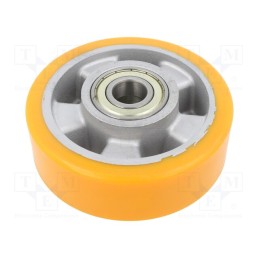 1 pcs x RADER - ALPU 125/20K - Transport wheel, Ø: 125mm, W: 40mm, 400kg, polyurethane, ALPU