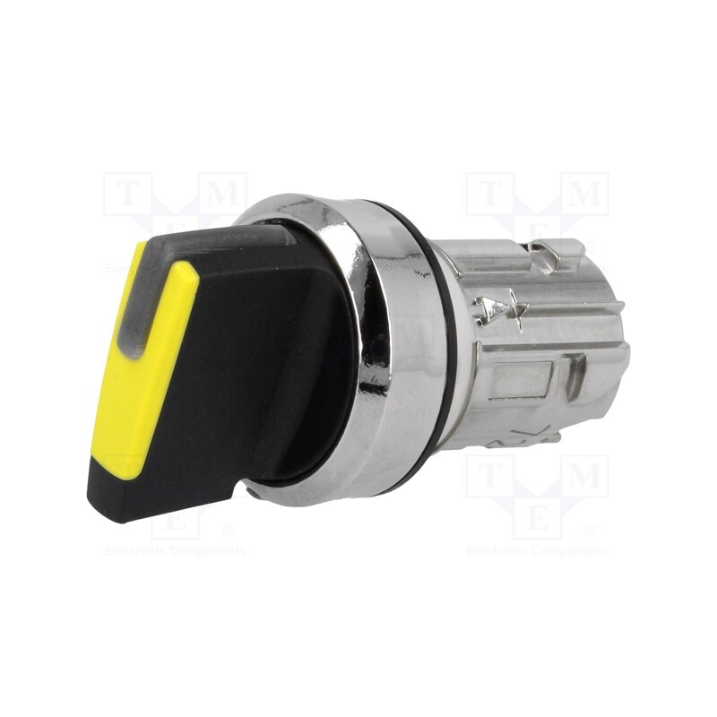 1 pcs x SIEMENS - 3SU1052-2BC30-0AA0 - Switch: rotary, 22mm, Stabl.pos: 1, yellow, IP67, prominent, Pos: 2