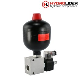 Hydroaccumulator hydraulic shock absorber 0 35l 24v