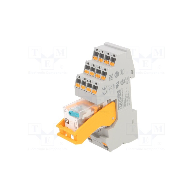 1 pcs x PHOENIX CONTACT - 2908332 - Relay: interface, for DIN rail mounting