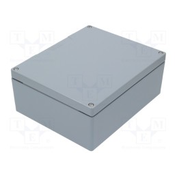 1 pcs x RITTAL - 9117.21 - Enclosure: multipurpose, X: 232mm, Y: 280mm, Z: 111mm, GA, aluminium