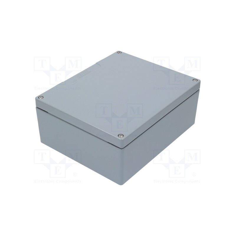 1 pcs x RITTAL - 9117.21 - Enclosure: multipurpose, X: 232mm, Y: 280mm, Z: 111mm, GA, aluminium
