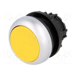 1 pcs x EATON ELECTRIC - M22-DR-Y - Switch: push-button, 22mm, Stabl.pos: 2, yellow, none, IP67, flat