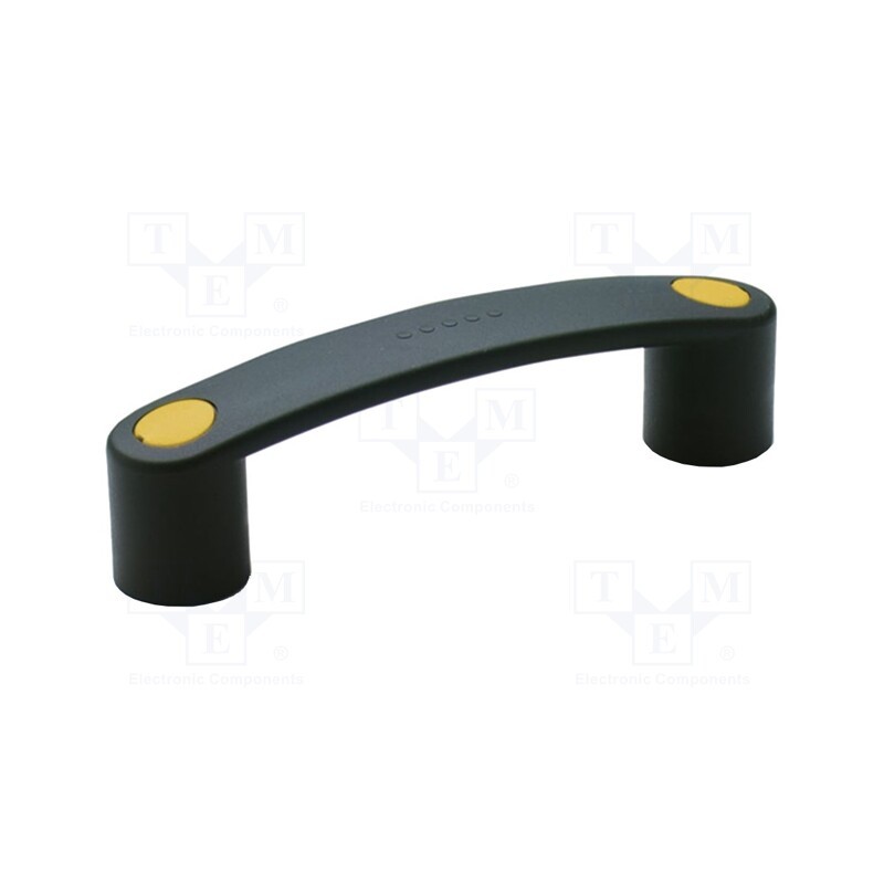 1 pcs x ELESA+GANTER - 260230-C4 - Handle, technopolymer PA, black, H: 40.5mm, L: 147mm, W: 27mm