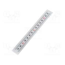 1 pcs x ELESA+GANTER - GN 711-KUS-150-W-M - Ruler, figures horizontally arranged,self-adhesive, W: 11mm