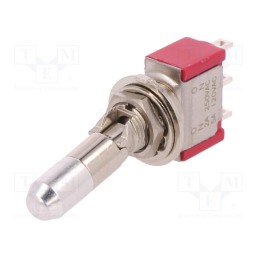 1 pcs x C&K - 7101K2ZQE - Switch: toggle, Pos: 2, SPDT, ON-ON, 2A/250VAC, 5A/28VDC, -30÷85°C
