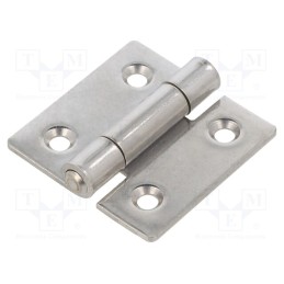 1 pcs x ELESA+GANTER - GN 136-NI-50-50-C - Hinge, Width: 50mm, stainless steel, H: 50mm