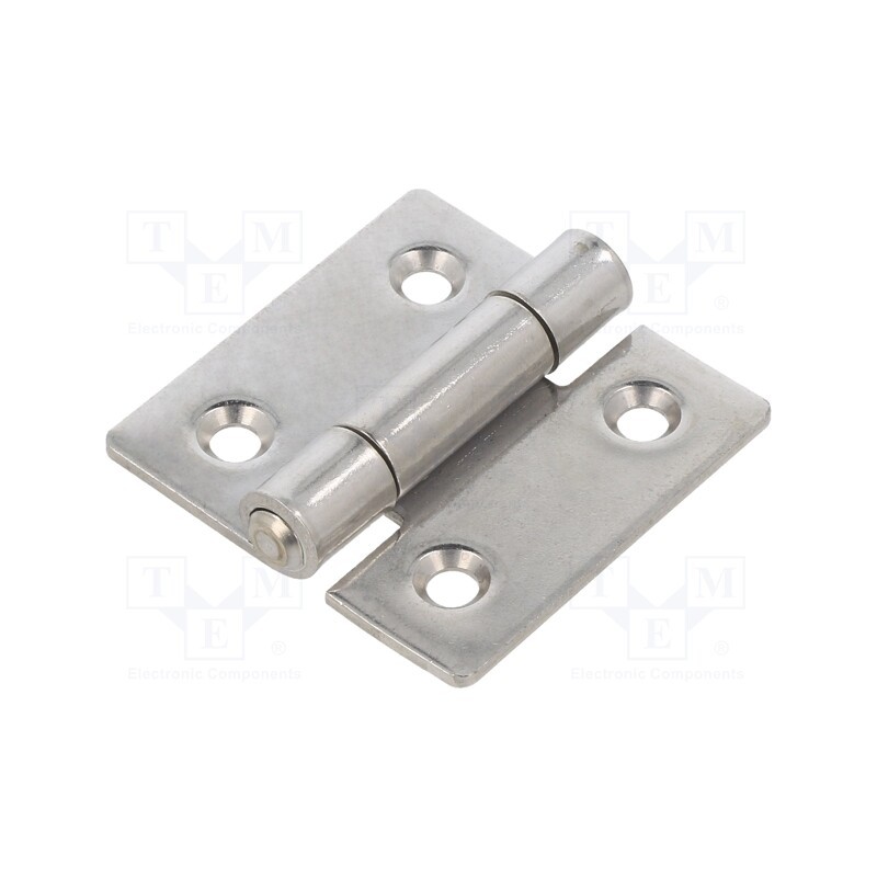 1 pcs x ELESA+GANTER - GN 136-NI-50-50-C - Hinge, Width: 50mm, stainless steel, H: 50mm