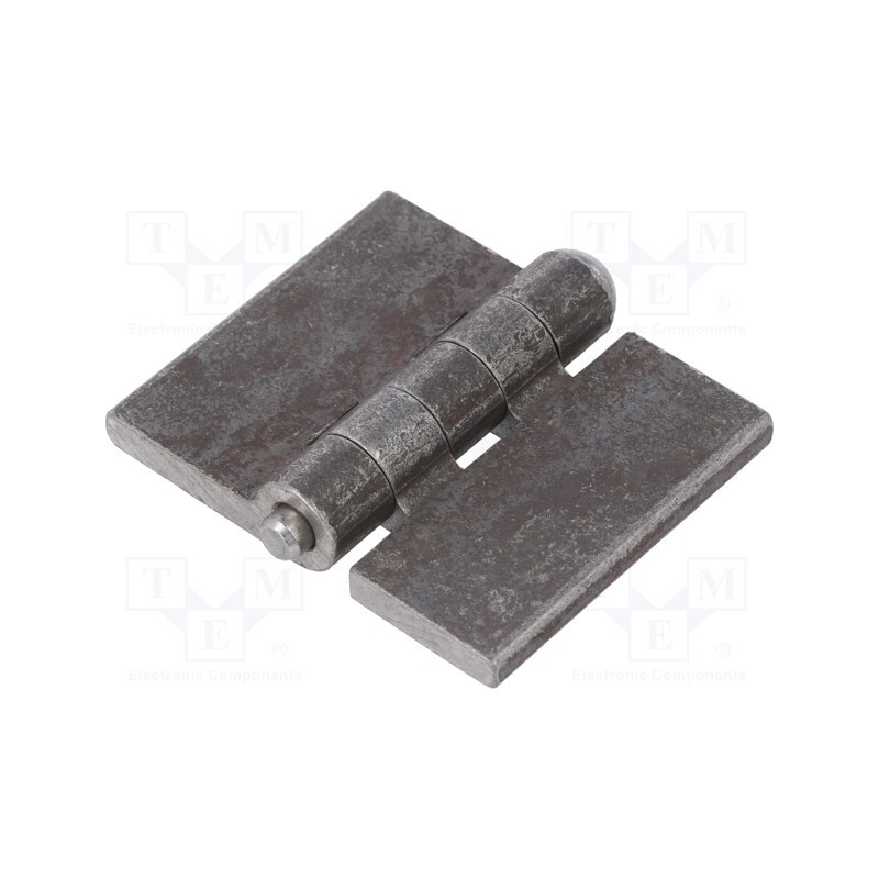1 pcs x ELESA+GANTER - GN 1366-ST-60-50-A-BL - Hinge, Width: 60mm, steel, H: 50mm, without coating,for welding