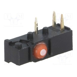 1 pcs x SAIA-BURGESS - F1NST8GP - Microswitch SNAP ACTION, without lever, SPDT, Pos: 2