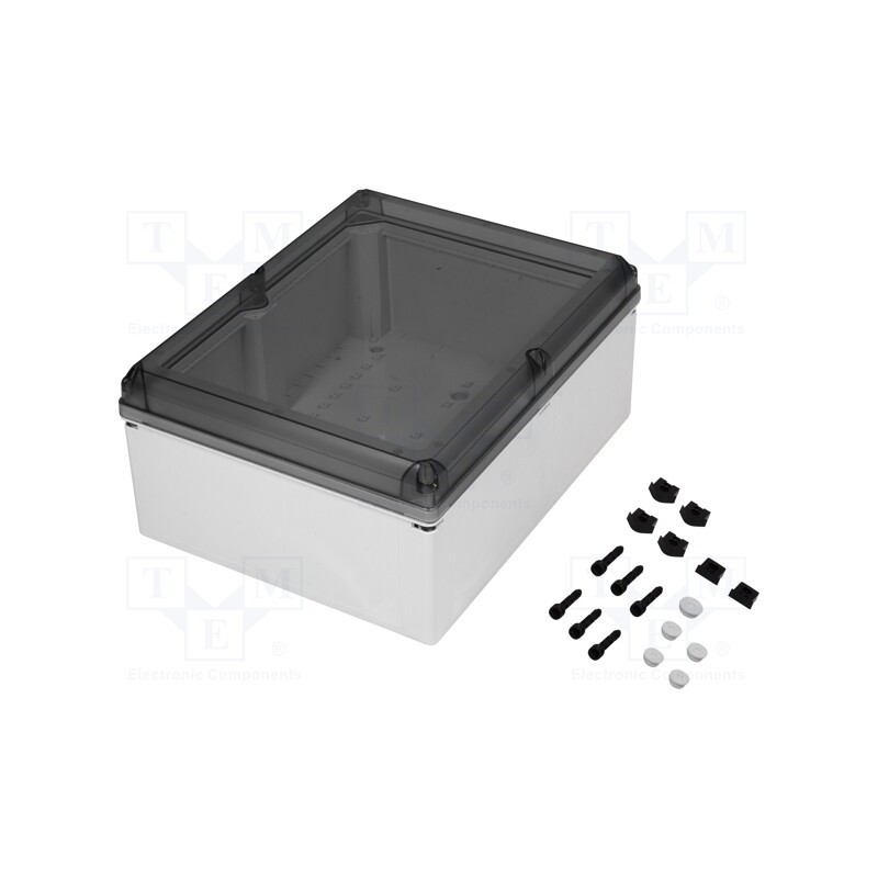 1 pcs x SPELSBERG - 70174501 - Enclosure: multipurpose, X: 400mm, Y: 500mm, Z: 220mm, GEOS, grey