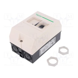 1 pcs x SCHNEIDER ELECTRIC - GV2MC02 - Housing, wall mount, IP55, GV2ME,GZ1, 84x93x147mm