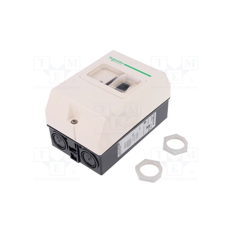 1 pcs x SCHNEIDER ELECTRIC - GV2MC02 - Housing, wall mount, IP55, GV2ME,GZ1, 84x93x147mm