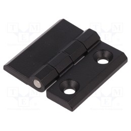 1 pcs x ROZTOCZE - 3.ZN65.003-04 - Hinge, Width: 50mm, zinc and aluminium alloy, black, H: 50mm