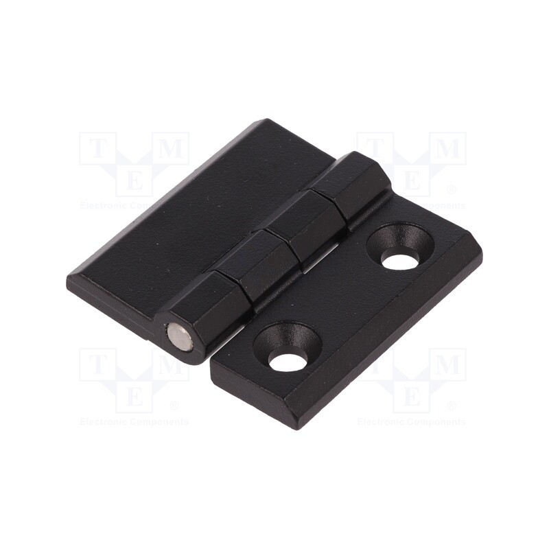 1 pcs x ROZTOCZE - 3.ZN65.003-04 - Hinge, Width: 50mm, zinc and aluminium alloy, black, H: 50mm