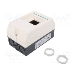 1 pcs x SCHNEIDER ELECTRIC - GV2MC01 - Housing, wall mount, IP41, GV2ME,GZ1, 84x93x147mm