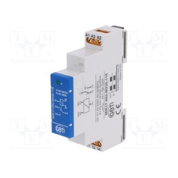 1 pcs x DOBRY CZAS - MIR17-002-M230-116 - Relay: installation, impulse, NC + NO, for DIN rail mounting