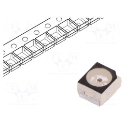 2 pcs x ams OSRAM - LY T68B-T2V1-26 - LED, SMD, 3528,PLCC2, yellow, 1208÷2415mlm, 355÷900mcd, 120°, 30mA